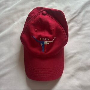 Youth/Junior Austin TX Hat - Red